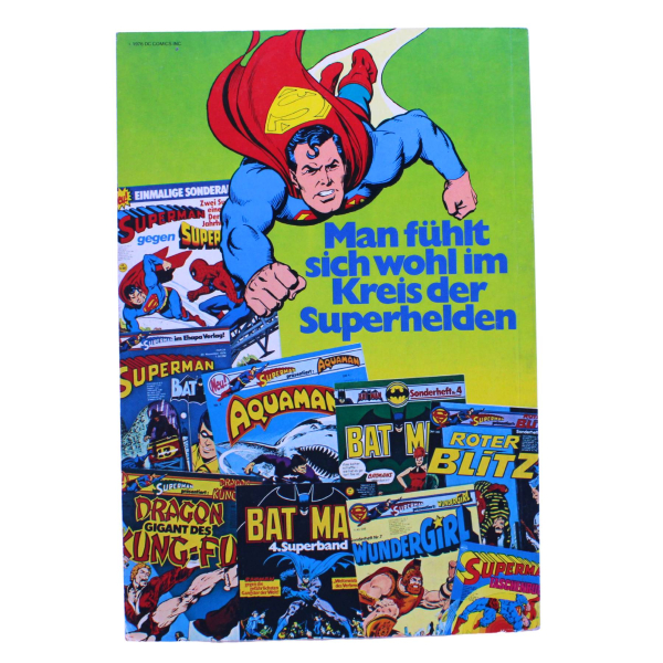 Superman 8. Superband 1976 Ehapa Solomon Grundy Erstauftritt | Hoppla-Stuff